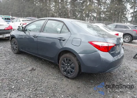 2014 Toyota Corolla Le из США, поврежденный, VIN 2T1BURHE1EC091438